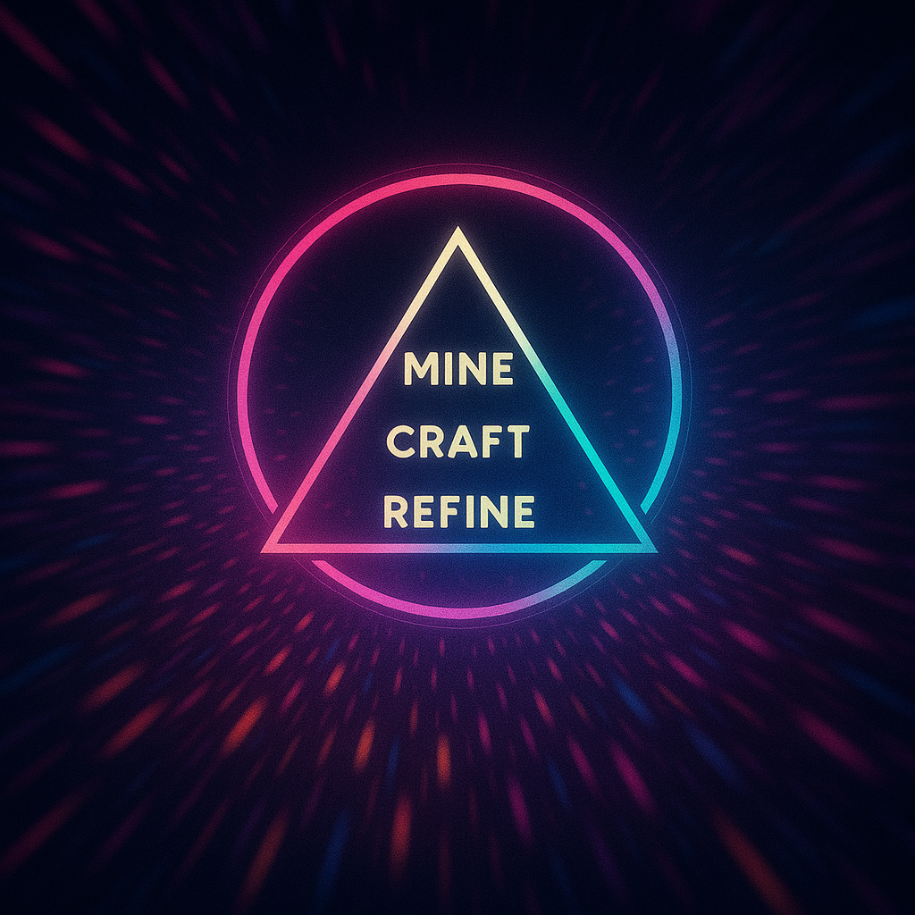 Abstract neon cover art for Stop Overthinking, Start Using AI